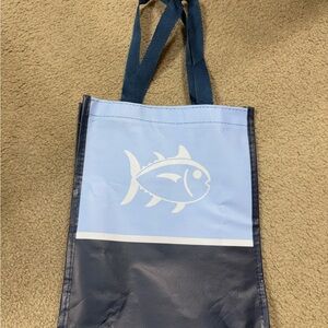 Southern Tide Two-Tone Fish Tote